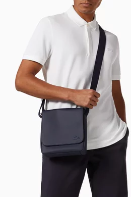 Lacoste flap bag top
