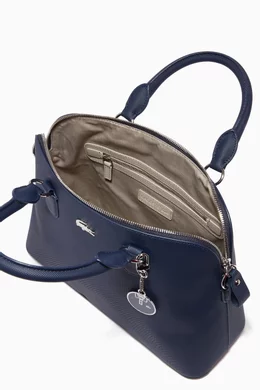 Buy Lacoste Blue Daily Classic Bugatti Bag in Coated Petit Pique For Women Online Ounass Bahrain