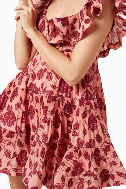 Lovestruck Pleated Mini Dress Lovestruck Dress Zimmermann