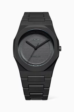 Buy D1 Milano Black Polycarbon 3D Grey Watch 40.5mm For Men Online Ounass Bahrain
