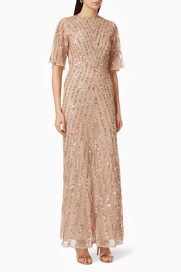 Maya rose gold dress new arrivals