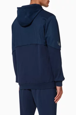 Silver foil print outline hoodie hotsell