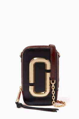 Buy Marc Jacobs Black The Hot Shot Crossbody Bag in Leather For Women Online Ounass Bahrain