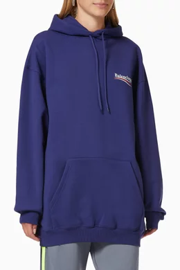 Balenciaga hoodie womens navy store