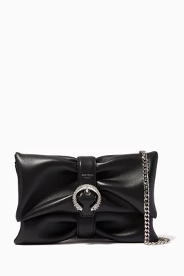 Buy Jimmy Choo Black Daisy Clutch Bag in Nappa For Women Online Ounass Bahrain