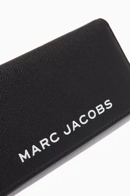 Buy Marc Jacobs Black The Bold Open Face Wallet in Leather For Women Online Ounass Bahrain