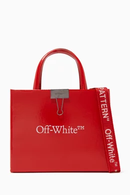 Off white small box bag clearance