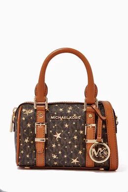 Buy Michael Kors Yellow Extra Small Bedford Legacy Crossbody Bag in Star Logo Canvas Leather For Women Online Ounass Bahrain