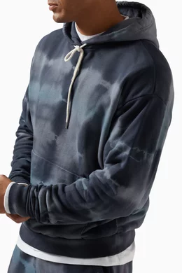 Buy John Elliott Black Sequoia Surface Tie Dye Hoodie For Men Online Ounass Bahrain