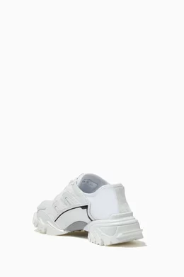 Buy Valentino Garavani White Valentino Garavani Climbers Sneakers in Fabric Calfskin For Women Online Ounass Bahrain