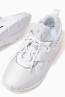 Puma white muse discount