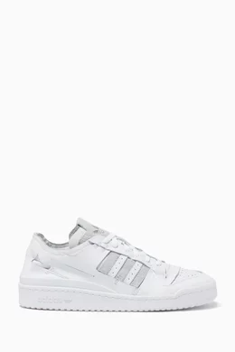 Buy adidas White Forum 84 Low Minimalist Icons Sneakers in Leather For Men Online Ounass Bahrain