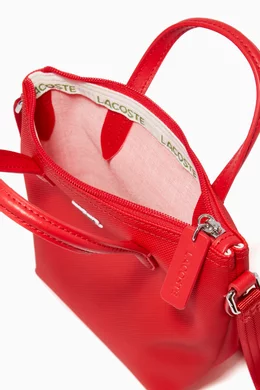 Buy Lacoste Red L.12.12 Concept Tote Bag in Petit Pique For Women Online Ounass Bahrain