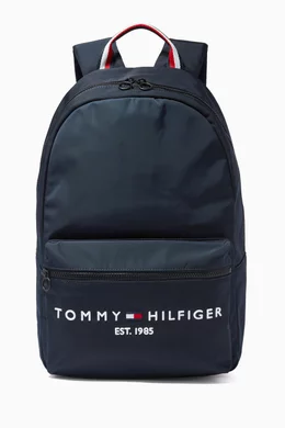 Buy Tommy Hilfiger Blue Classic Backpack with Logo For Men Online Ounass Bahrain