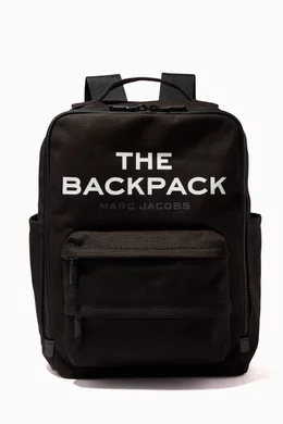Buy Marc Jacobs Black The Backpack in Canvas For Women Online Ounass Bahrain
