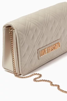 Love moschino diamond quilted crossbody bag hot sale