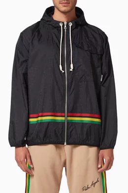 Palm angels monogram windbreaker shop