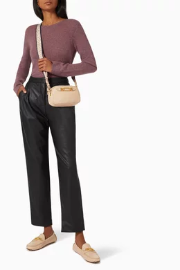 Buy Bally Neutral Venni Minibag in Leather For Women Online Ounass Bahrain
