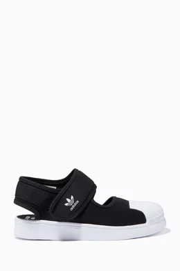 Superstar sandals black cheap