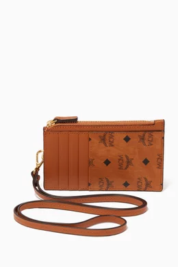 Mcm visetos card holder shop