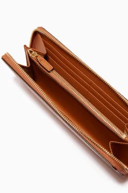 Buy MCM Brown Large Zip Around Wallet in Visetos Original For UNISEX Online Ounass Bahrain