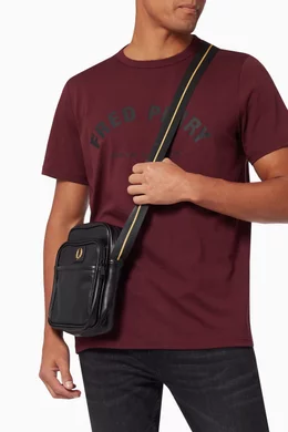Fred perry saffiano bag discount
