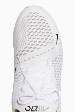 Buy Nike White Air Max 270 Sneakers For Men Online Ounass Bahrain