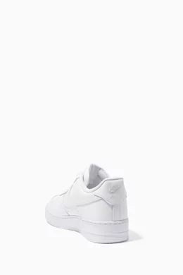 Buy Nike White Air Force 1 07 Sneakers in Leather For Men Online Ounass Bahrain