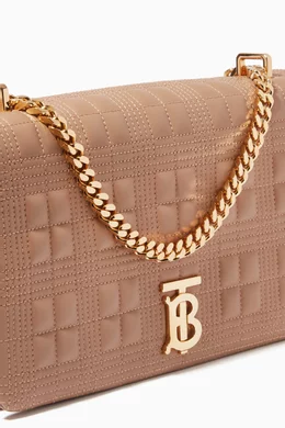 Buy Burberry Neutral Medium Lola Bag in Quilted Lambskin For Women Online Ounass Bahrain