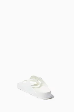 White birkenstock arizona essentials shop