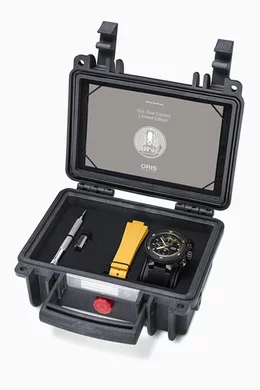 Buy Oris Black ProDiver Dive Control Automatic Chronograph Watch 51mm For Men Online Ounass Bahrain