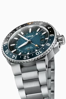 Buy Oris Blue Aquis Whale Shark Automatic Watch, For Men