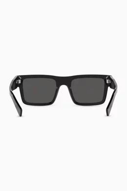 Prada square sunglasses men hotsell