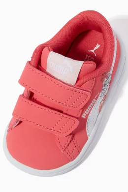 Puma smash v2 pink sales