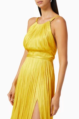 Maria lucia hohan yellow dress store