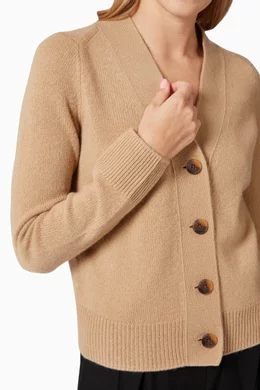 Vince shrunken button cardigan clearance