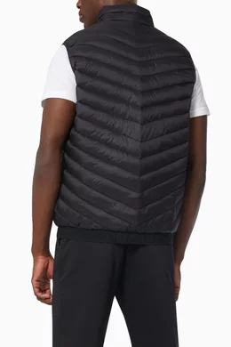 Armani puffer vest sales