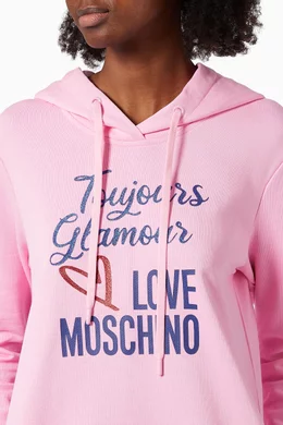 Love moschino sweatshirt dress store