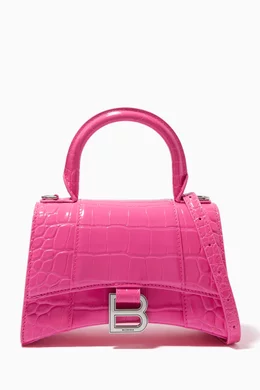 Balenciaga neon pink bag top
