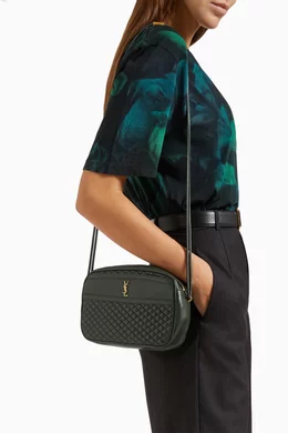 Victoire camera bag in quilted lambskin 2025