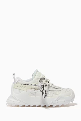 White Odsy Mesh Sneakers Buy Off-White White ODSY-1000 Sneakers In