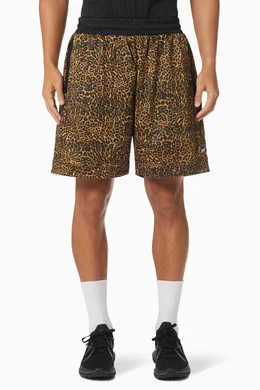 Buy adidas Brown SPRT Animal Printed Shorts in Recycled Mesh For Men Online Ounass Bahrain