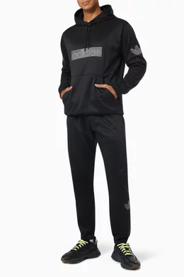 Buy adidas Black SPRT Hoodie in Recycled Doubleknit Polyester For Men Online Ounass Bahrain
