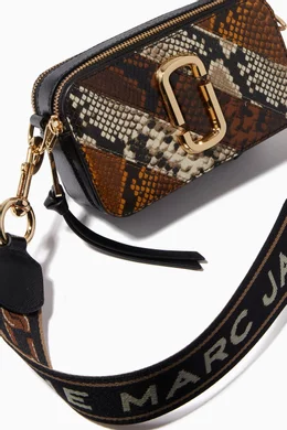 Buy Marc Jacobs Multicolour Snapshot Camera Crossbody Bag in Snake Print Leather For Women Online Ounass Bahrain
