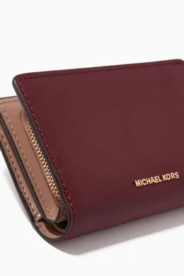 Buy Michael Kors Multicolour Medium Greenwich Wallet in Saffiano Leather For Women Online Ounass Bahrain