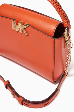 Michael kors orange crossbody discount