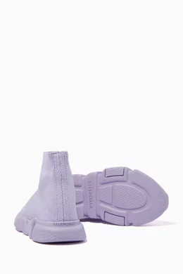 Buy Balenciaga Purple Speed Sneakers in Technical Knit For Baby Girls Online Ounass Bahrain