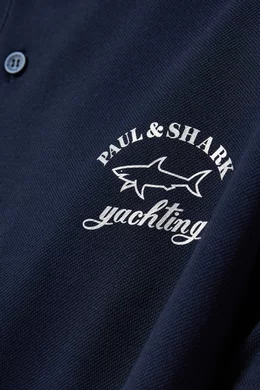 Polo with shark logo best sale
