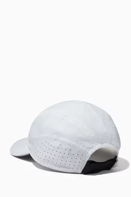 Buy Nike Running White AeroBill Tailwind Running Cap in Recycled Textile For Men Online Ounass Bahrain