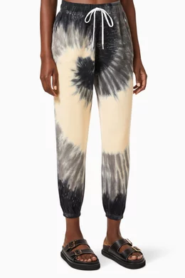 Polo tie dye sweatpants top